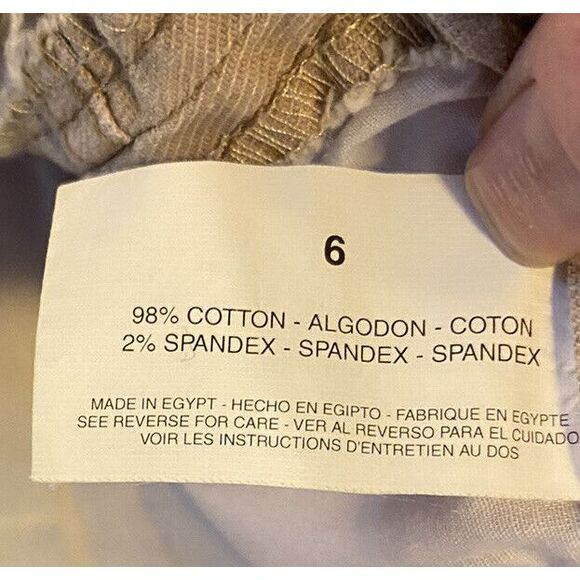 Bandolino Blu Pueblo Capris Size 6 Stretch, NWT - Picture 6 of 10